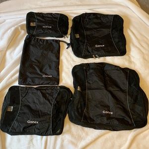 Packing cubes. Set of 5. Gonex.